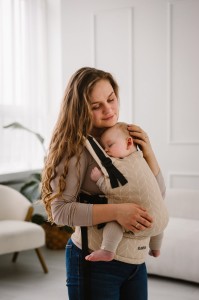 KAVKA multi-age PRO / vanilla braid cotton - nosidło regulowane