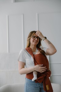 KAVKA handy PRO / fox linen - nosidełko regulowane  