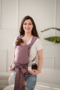 KAVKA handy PRO / lavender / no cotton - nosidełko regulowane 