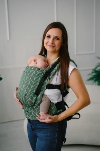 KAVKA multi-age PRO  / fern braid bamboo - nosidło regulowane