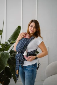 KAVKA handy PRO / ink braid bamboo - nosidełko regulowane