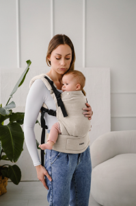 KAVKA multi-age  PLUS / papyrus linen - nosidło regulowane 