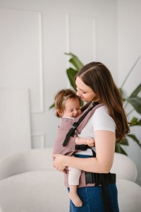 KAVKA multi-age PRO / mocca cotton - adjustable carrier